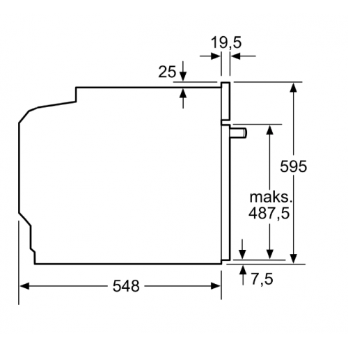 Духовой шкаф Bosch HBA534ES3