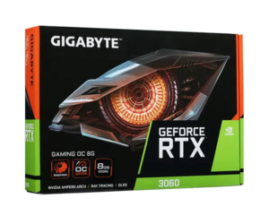 Видеокарта GIGABYTE GeForce RTX 3060 GAMING OC GV-N3060GAMING OC-8GD