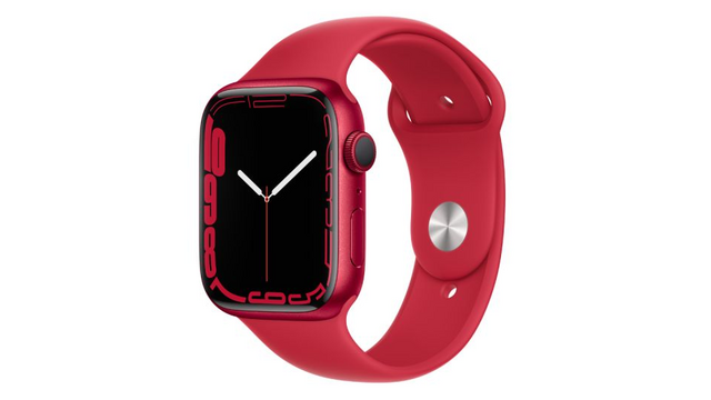 Умные часы APPLE Watch Series 7 45mm (PRODUCT)RED Aluminium Case with (PRODUCT)RED Sport Band