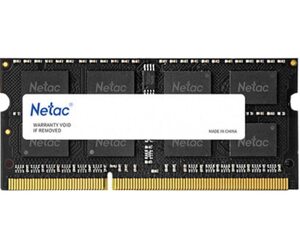 Оперативная память Netac DDR3 SO-DIMM 1x8Gb NTBSD3N16SP-08
