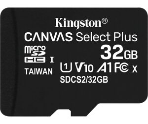 Карта памяти Kingston microSD Canvas Select Plus 32 ГБ SDCS2/32GB