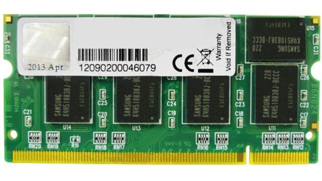 Оперативная память G.Skill Standard SO-DIMM DDR3 F3-1600C11S-8GSL