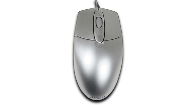 Мышка A4Tech OP-720 Silver