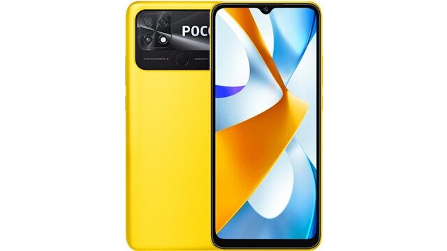 Смартфон Poco C40 64 ГБ желтый