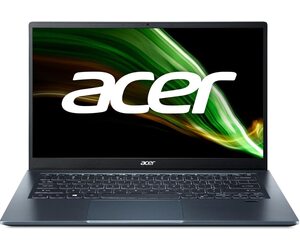 Ноутбук Acer Swift 3 SF314-511 (Intel Core i5-1135G7 2.4GHz/14"/1920x1080 IPS/8GB/512GB SSD/Intel Iris Xe Graphics G7/DOS/Steam Blue)