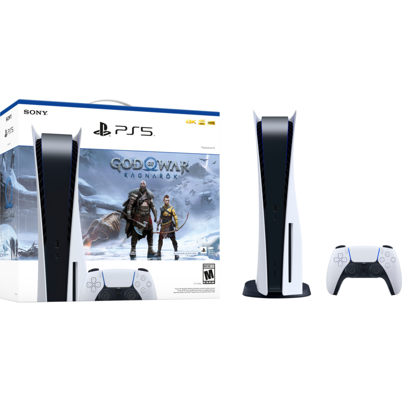 Игровая приставка Sony PlayStation 5 825 Гб + God Of War Ragnarok