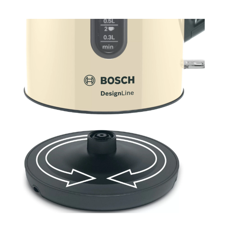 Чайник Bosch TWK4P437, бежевый