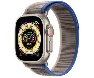 Смарт-часы Apple Watch Ultra 49mm Titanium Case with Blue/Gray Trail Loop - S/M US