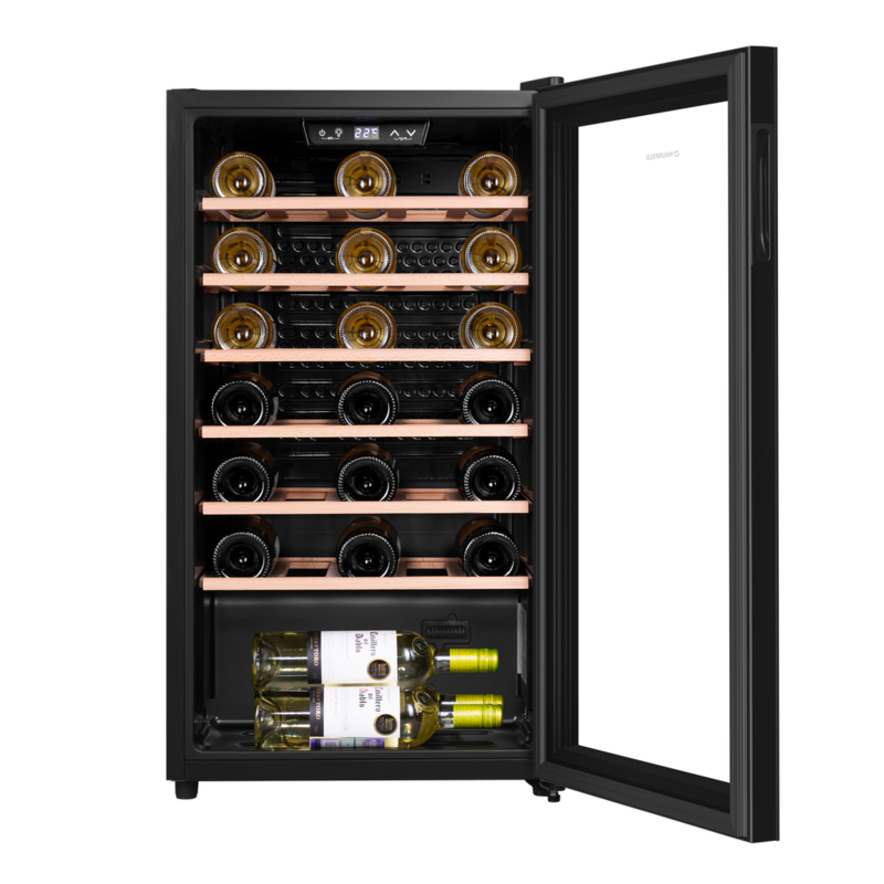 Винный шкаф MAUNFELD MFWC-85S34: сохраните ваши любимые вина в идеальном состоянии!