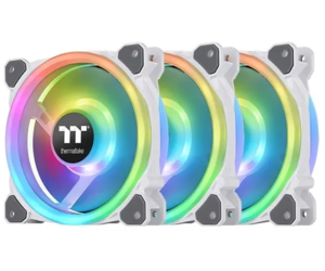 Комплект кулеров для корпуса Thermaltake Riing Trio 12 RGB Radiator Fan White TT Premium Edition 3 Pack (CL-F126-PL12SW-A)