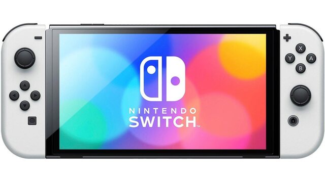 Игровая приставка Nintendo Switch (OLED model) 64 ГБ White