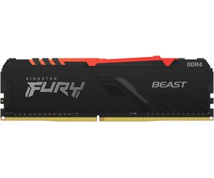 Оперативная память Kingston Fury Beast RGB DDR4 1x32Gb KF432C16BBA/32