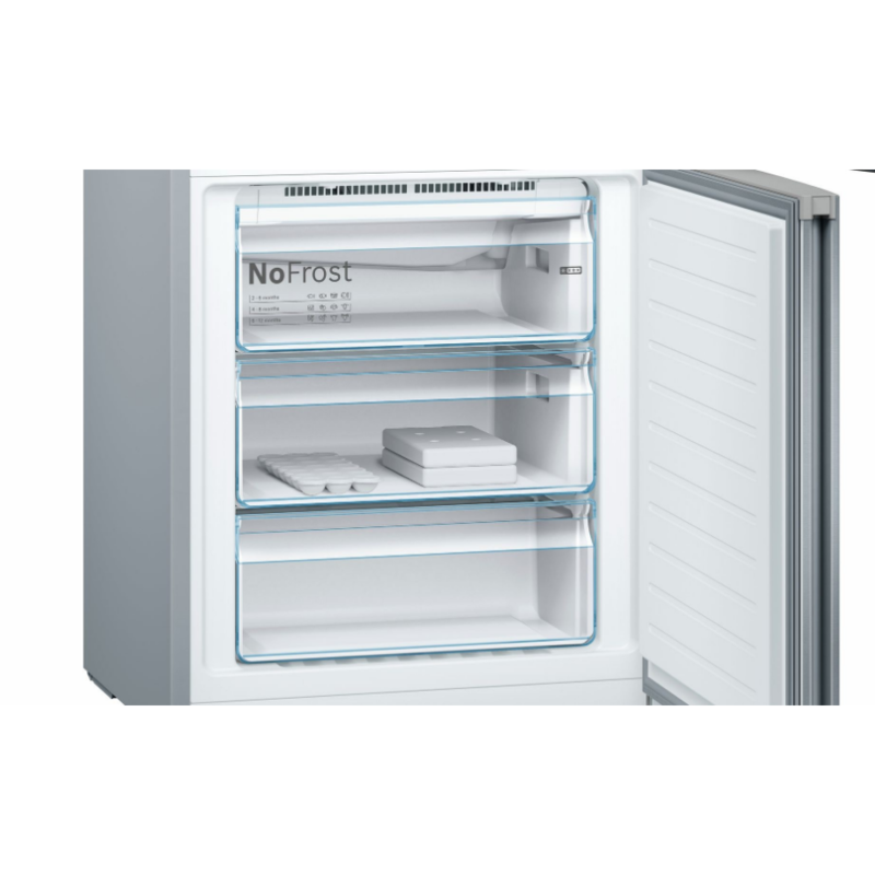 Холодильник Bosch KGN49LB30U, черное стекло