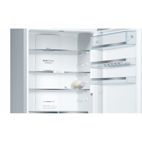 Холодильник Bosch KGN49LB30U, черное стекло - фото 3