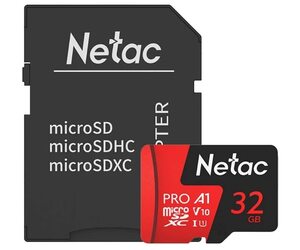 Карта памяти Netac microSD P500 Extreme Pro 512 ГБ (NT02P500PRO-512G-R)