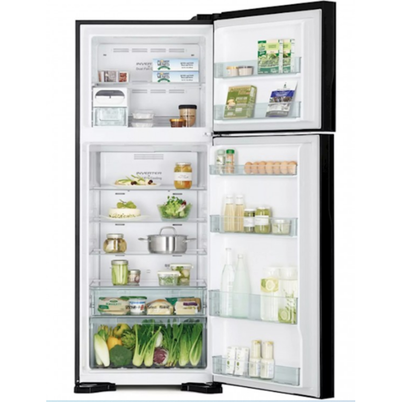 Холодильник Hitachi R-V540PUC7 BBK, черный