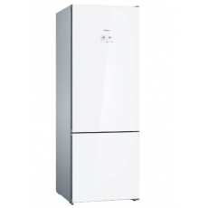 Холодильник Bosch KGN56LW30U, белое стекло