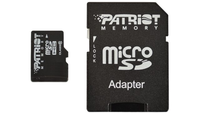 Карта памяти Patriot Memory microSDHC Class 10 16 ГБ PSF16GMCSDHC10