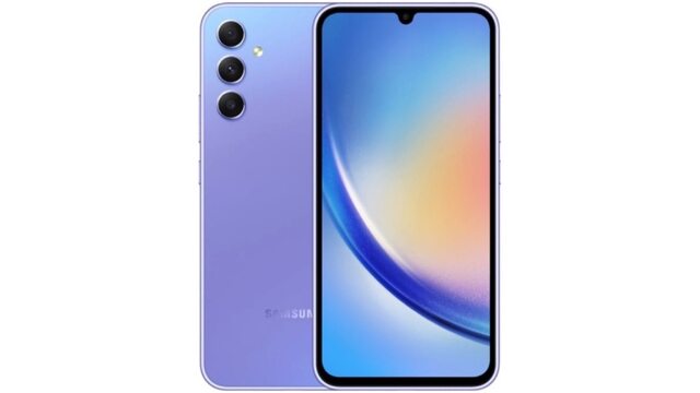Смартфон Samsung Galaxy A34 256 ГБ фиолетовый