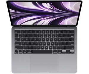 Ноутбук Apple MacBook Air 2022 (Apple M2 8-CPU 8-GPU/13.3"/8GB/256GB SSD/Space Gray/ENG) MLXW3