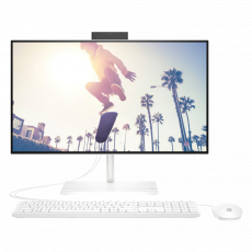 Моноблочный ПК 23.8" HP 24-cb1010ny (i3-1215U/4GB/256GB SSD/Intel UHD Graphics/DOS/White/ENG kbd)