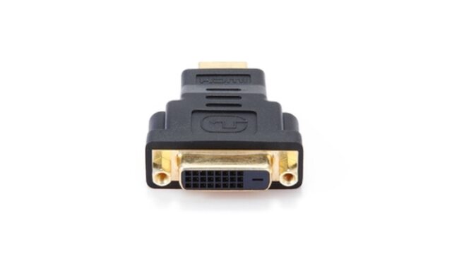 Переходник HDMI male - DVI-female adapter Gembird A-HDMI-DVI-3