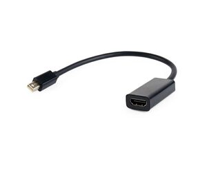 Переходник MiniDisplay Port - HDMI Gembird black A-mDPM-HDMIF-02