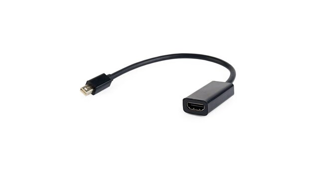 Переходник MiniDisplay Port - HDMI Gembird black A-mDPM-HDMIF-02