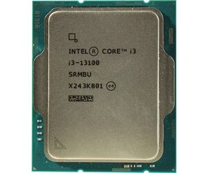 Процессор Intel Core i3 Raptor Lake i3-13100 OEM