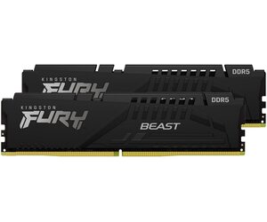 Оперативная память Kingston Fury Beast DDR5 2x32Gb KF548C38BBK2-64