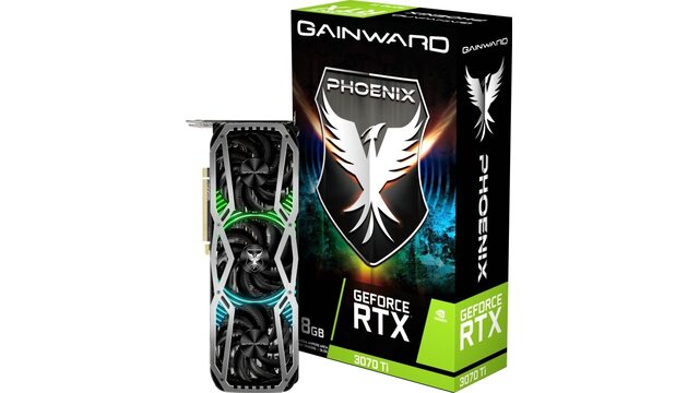 Видеокарта Gainward GeForce RTX 3070 Ti Phoenix