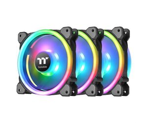 Вентилятор Thermaltake Riing Trio 12 RGB TT Premium Black (3-Fan Pack) (CL-F072-PL12SW-A)