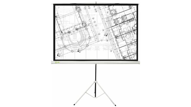 Проекционный экран CACTUS Triscreen 180x180 CS-PST-180X180