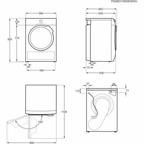 Сушильная машина Electrolux EW9HEU278SP - фото 2