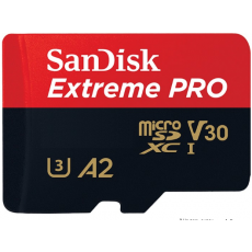 Карта памяти SanDisk Extreme Pro V30 A2 microSDXC UHS-I U3 512 ГБ SDSQXCD-512G-GN6MA