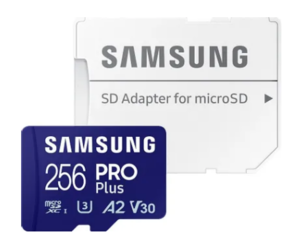 Карта памяти Samsung PRO Plus microSDXC 2023 256 ГБ (MB-MD256SA/CN)