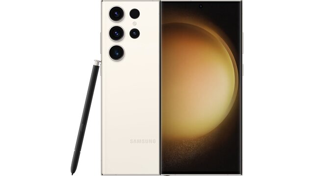 Смартфон Samsung Galaxy S23 Ultra 256 ГБ / ОЗУ 12 ГБ кремовый (Global)