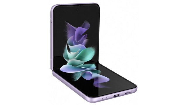 Смартфон Samsung Galaxy Flip3 5G 256 ГБ Лаванда