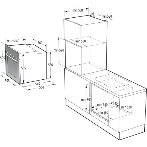 Духовой шкаф Gorenje BOS67371SYB - фото 5