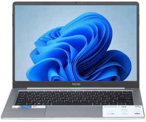 Ноутбук Tecno 14,1" FHD (MEGABOOK T1) Intel I5-12450H/16Gb/512Gb SSD/DOS серый