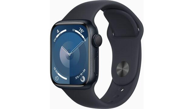 Умные часы Apple Watch 9 Aluminum 41 mm Midnight AC Midnight SB S/M MR8W3