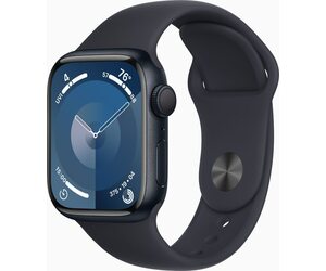 Умные часы Apple Watch 9 Aluminum 41 mm Midnight AC Midnight SB M/L MR8X3