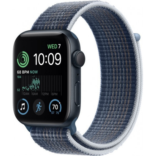 Умные часы Apple Watch SE 2 44mm Midnight AC Midnight SL MREA3 - фото 1