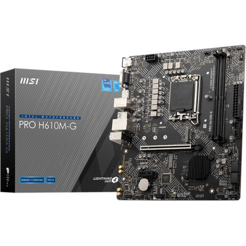 Материнская плата MSI PRO H610M-G-DDR5 - фото 1