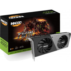 Видеокарта INNO3D GeForce RTX 4060 Ti 8GB TWIN X2