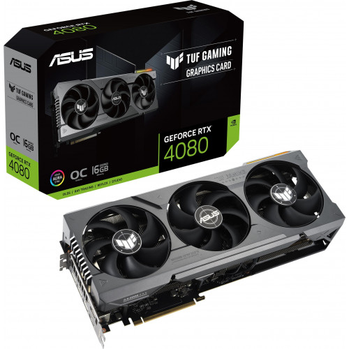 Видеокарта Asus GeForce RTX 4080 TUF OC 16GB TUF-RTX4080-O16G-GAMING