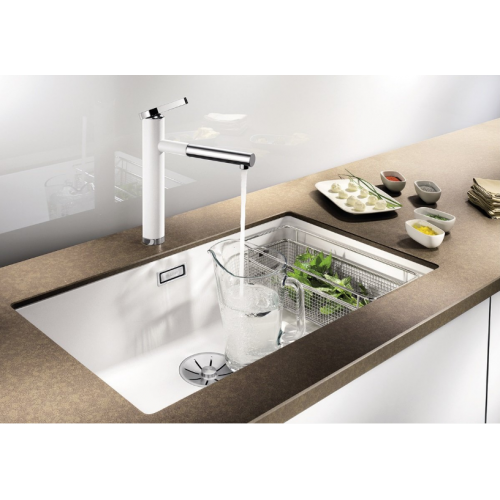 Мойка Blanco Subline 700-U Level  Silgranit PuraDur, шампань