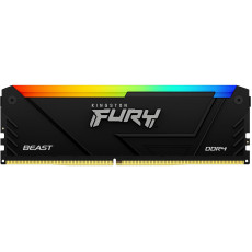 Оперативная память Kingston Fury Beast DDR4 RGB 1x32Gb KF432C16BB2A/32