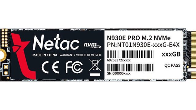 SSD Netac N930E Pro NT01N930E-128G-E4X 128 ГБ