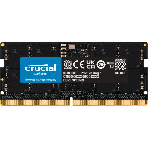 Оперативная память Crucial DDR5 SO-DIMM 1x16Gb CT16G52C42S5